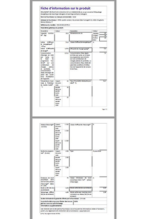 Lave-linge hublot HAIER HW100GBD14979UFR AUTODOSE