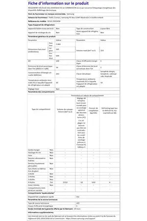 Congélateur armoire Samsung RZ32C7BDEWW