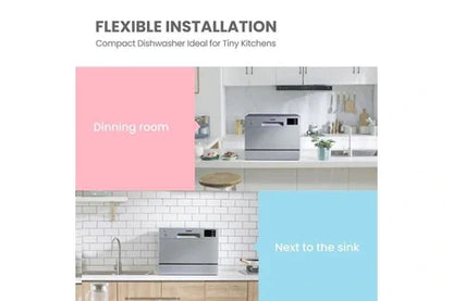 Lave-vaisselle pose libre Comfee TD602E-S