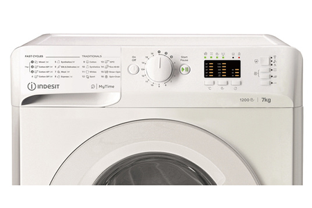 Lave-linge hublot INDESIT MTWA71252WEE