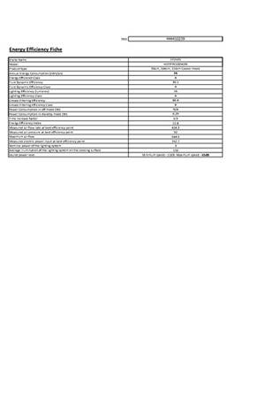 Hotte décorative murale Stoves HOTPYR100NOIR