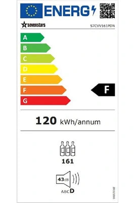 Cave de vieillissement Sevenstars S7CVV161PDN