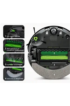 Aspirateur robot Irobot ROOMBA COMBO j9+