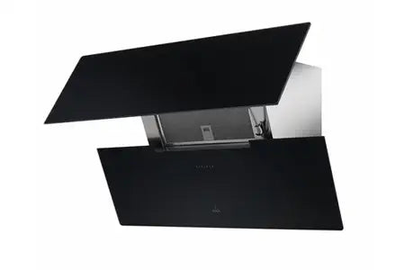 Hotte décorative murale Roblin Hotte inclinée MOLIERE 800 VERRE NOIR