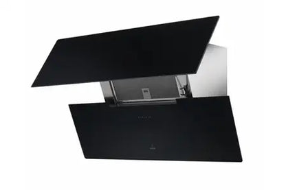 Hotte décorative murale Roblin Hotte inclinée MOLIERE 800 VERRE NOIR