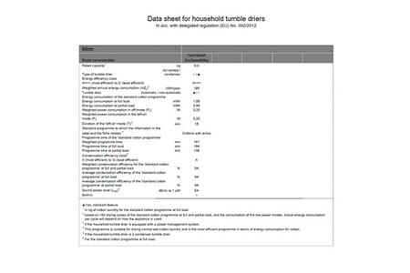 Sèche-linge MIELE TWH780WP