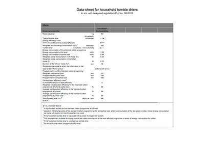 Sèche-linge MIELE TWH780WP