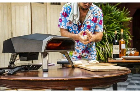 Four d'extérieur Giuliz Pizza Four à pizza à gaz - Giuliz - UFO 16 - Pelle à pizza inclus