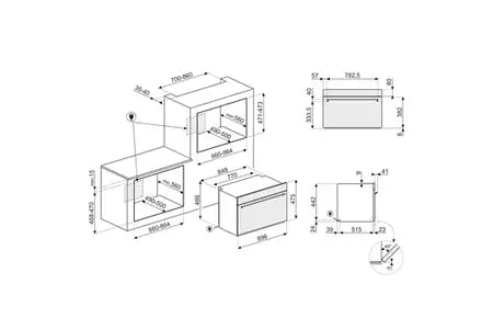 Four encastrable Smeg SFR9300X