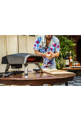 Four d'extérieur Giuliz Pizza Four à pizza à gaz - Giuliz - UFO 16 - Pelle à pizza inclus