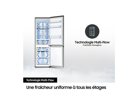 Réfrigérateur congélateur en bas Samsung RB38C776CS9