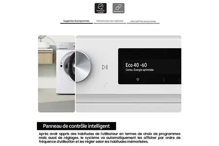 Lave-linge hublot Samsung WW90DB7U94GE BESPOKE AI