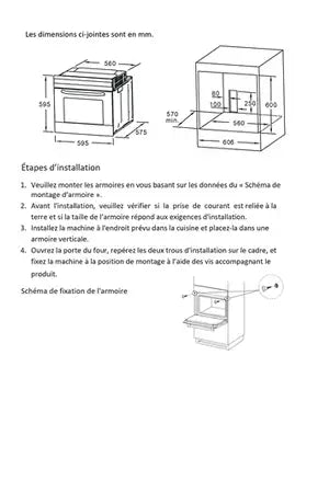 Four encastrable Thomson TMFP701IX2