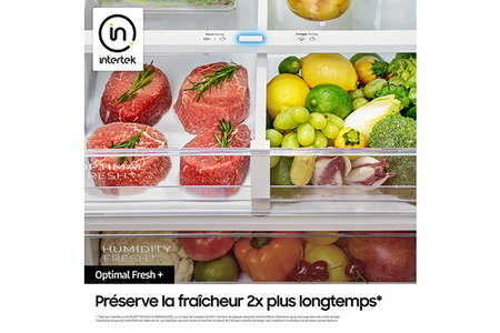Réfrigérateur congélateur en bas Samsung RB38C776CS9