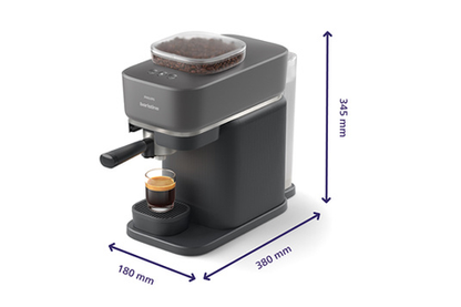 Expresso avec broyeur Philips BAR300/60 Baristina Noir