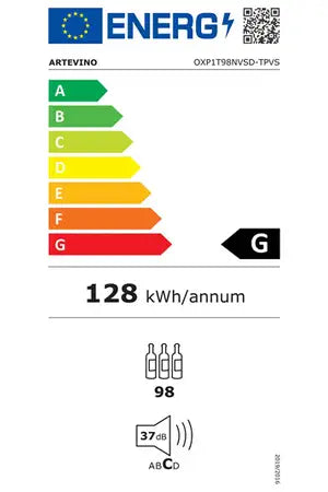 Cave de vieillissement Artevino OXP1T98NVND