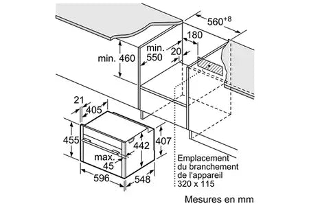 Four encastrable Neff C24MR21N0