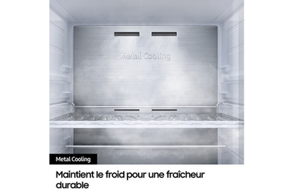 Réfrigérateur congélateur en bas Samsung RB38C776CS9