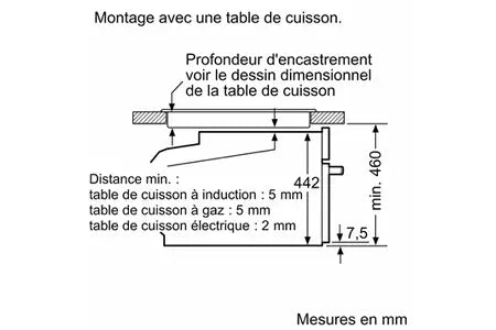 Four encastrable Neff C24MR21N0