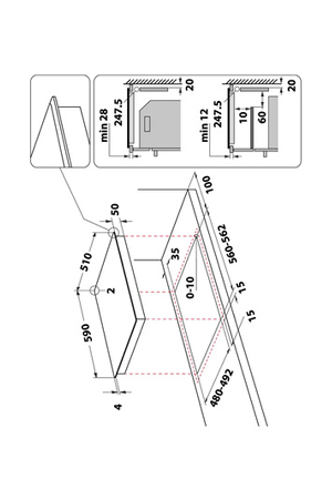 Plaque induction Whirlpool WFS5060CPBF CLEANPROTECT