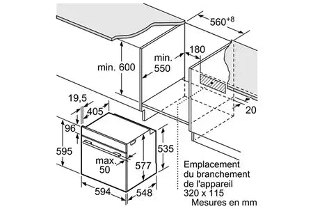 Four encastrable Neff B3ACE4AN0